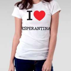 Camiseta Feminina Esperantina