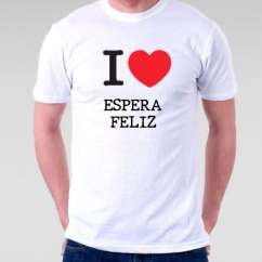 Camiseta Espera feliz