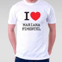 Camiseta Mariana pimentel