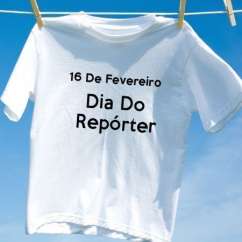 Camiseta Dia Do Repórter