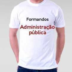 Camiseta Formandos Administração Pública