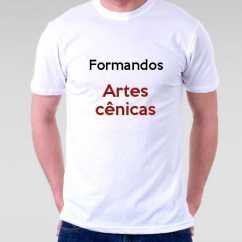 Camiseta Formandos Artes Cênicas
