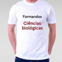 Camiseta Formandos Ciências Biológicas