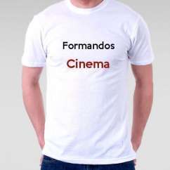 Camiseta Formandos Cinema