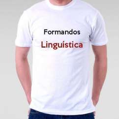 Camiseta Formandos Linguística