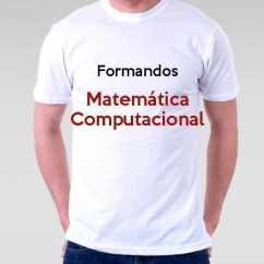 Camiseta Formandos Matemática Computacional