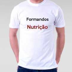 Camiseta Formandos Nutrição