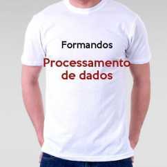 Camiseta Formandos Processamento De Dados
