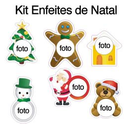 Kit Enfeites De Natal