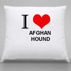 Almofada Afghan hound