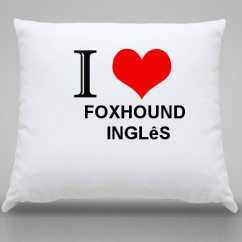Almofada Foxhound ingles