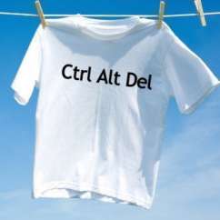 Camiseta CTRL ALT DEL