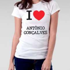 Camiseta Feminina Antonio goncalves