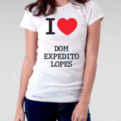 Camiseta Feminina Dom expedito lopes