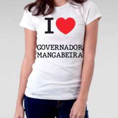 Camiseta Feminina Governador mangabeira