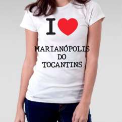 Camiseta Feminina Marianopolis do tocantins