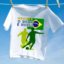 Camiseta Brasil Hexa