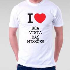 Camiseta Boa vista das missoes