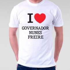 Camiseta Governador nunes freire