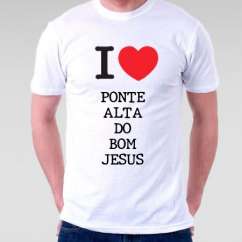 Camiseta Ponte alta do bom jesus