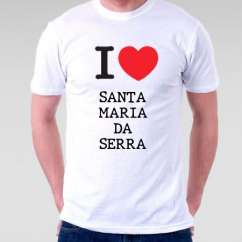 Camiseta Santa maria da serra