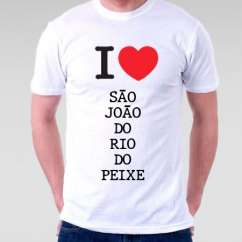 Camiseta Sao joao do rio do peixe