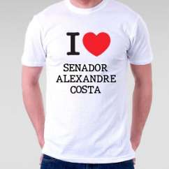 Camiseta Senador alexandre costa