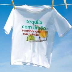 Camiseta Tequila com Limão