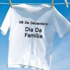 Camiseta Dia Da Família
