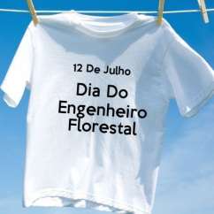 Camiseta Dia Do Engenheiro Florestal