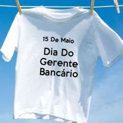 Camiseta Dia Do Gerente Bancário