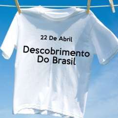 Camiseta Descobrimento Do Brasil