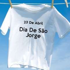 Camiseta Dia De São Jorge