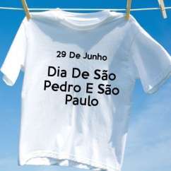 Camiseta Dia De São Pedro E São Paulo