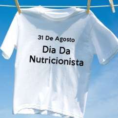 Camiseta Dia Da Nutricionista