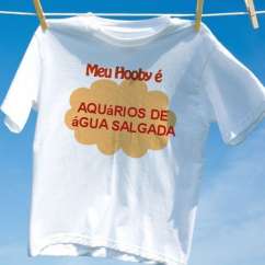 Camiseta Aquários De água Salgada