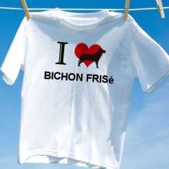 Camiseta Bichon frise