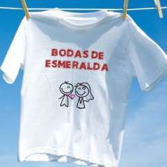 Camiseta Bodas De Esmeralda