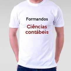 Camiseta Formandos Ciências Contábeis