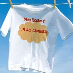 Camiseta Ir Ao Cinema