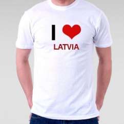 Camiseta Latvia