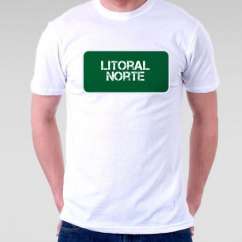 Camiseta Praia Litoral Norte