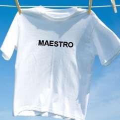Camiseta Maestro