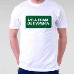 Camiseta Praia Meia Praia De Itapema