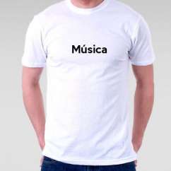 Camiseta Música