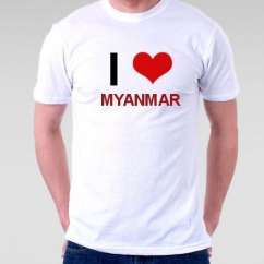 Camiseta Myanmar