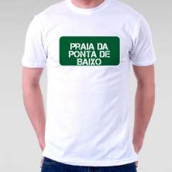 Camiseta Praia Praia Da Ponta De Baixo