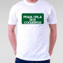 Camiseta Praia Praia Orla Dos Coqueiros