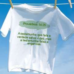 Camiseta Provérbios 14 25