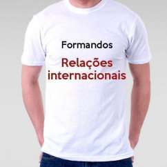 Camiseta Formandos Relações Internacionais